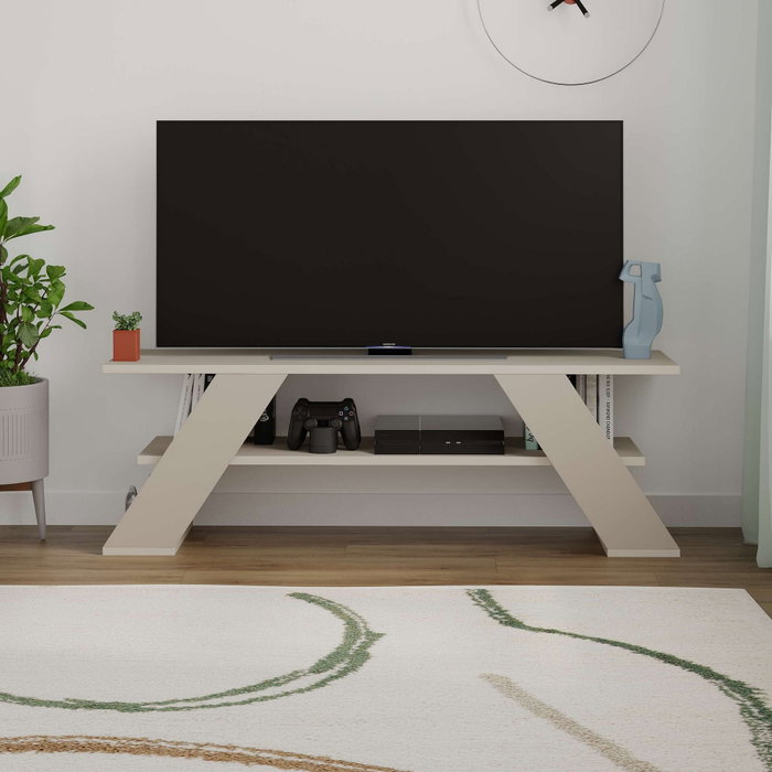 Hanah Home Mueble de TV Farfalla - Arenisca Hanah Home Mueble de TV Farfalla - Arenisca